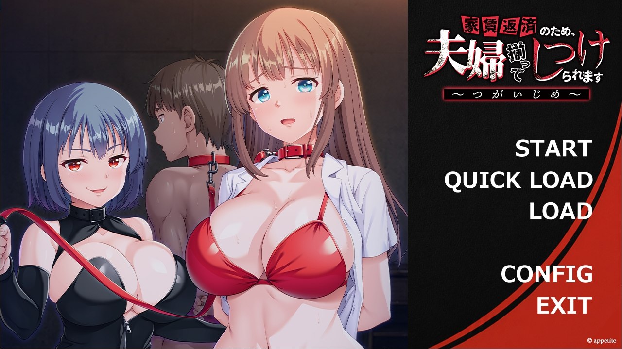 为了偿还房租，夫妇双双被调教 ～夫妻欺凌 AI内嵌汉化版 v1.00